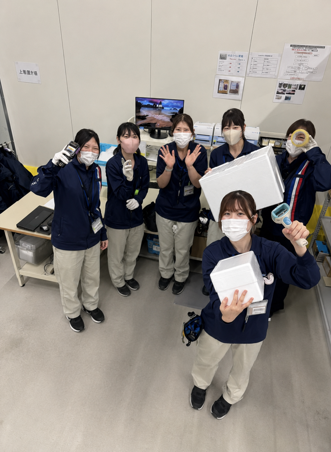 倉庫内仕分け・検査スタッフ