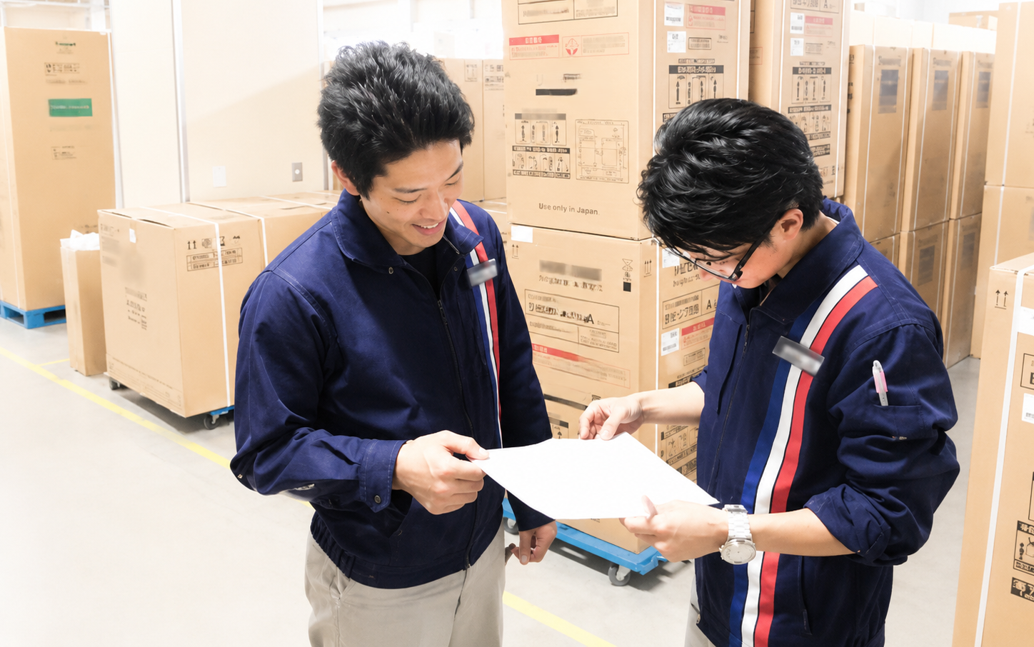 倉庫内仕分けスタッフ