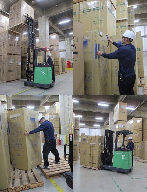 冷蔵庫の他に洗濯機やエアコン等も扱います。